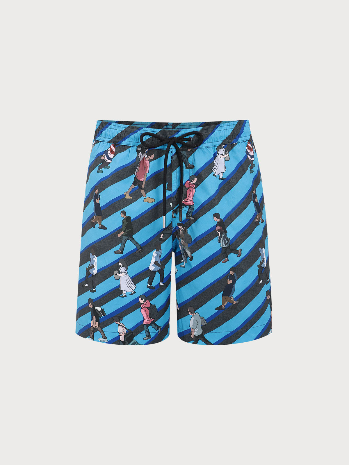 Men's Woven Polyester Swim Shorts Men's Shorts - HAPNIXSTORE