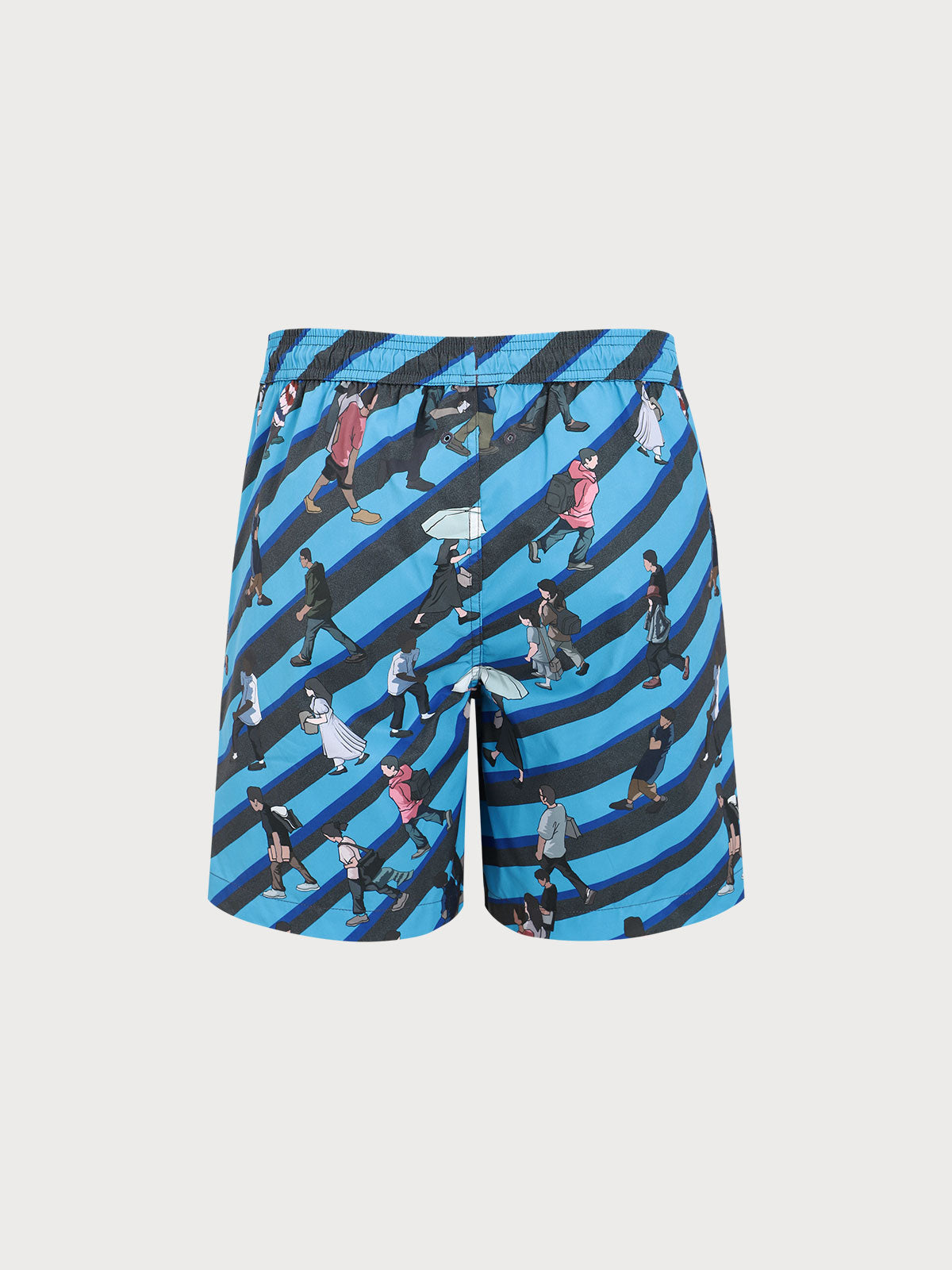 Men's Woven Polyester Swim Shorts Men's Shorts - HAPNIXSTORE