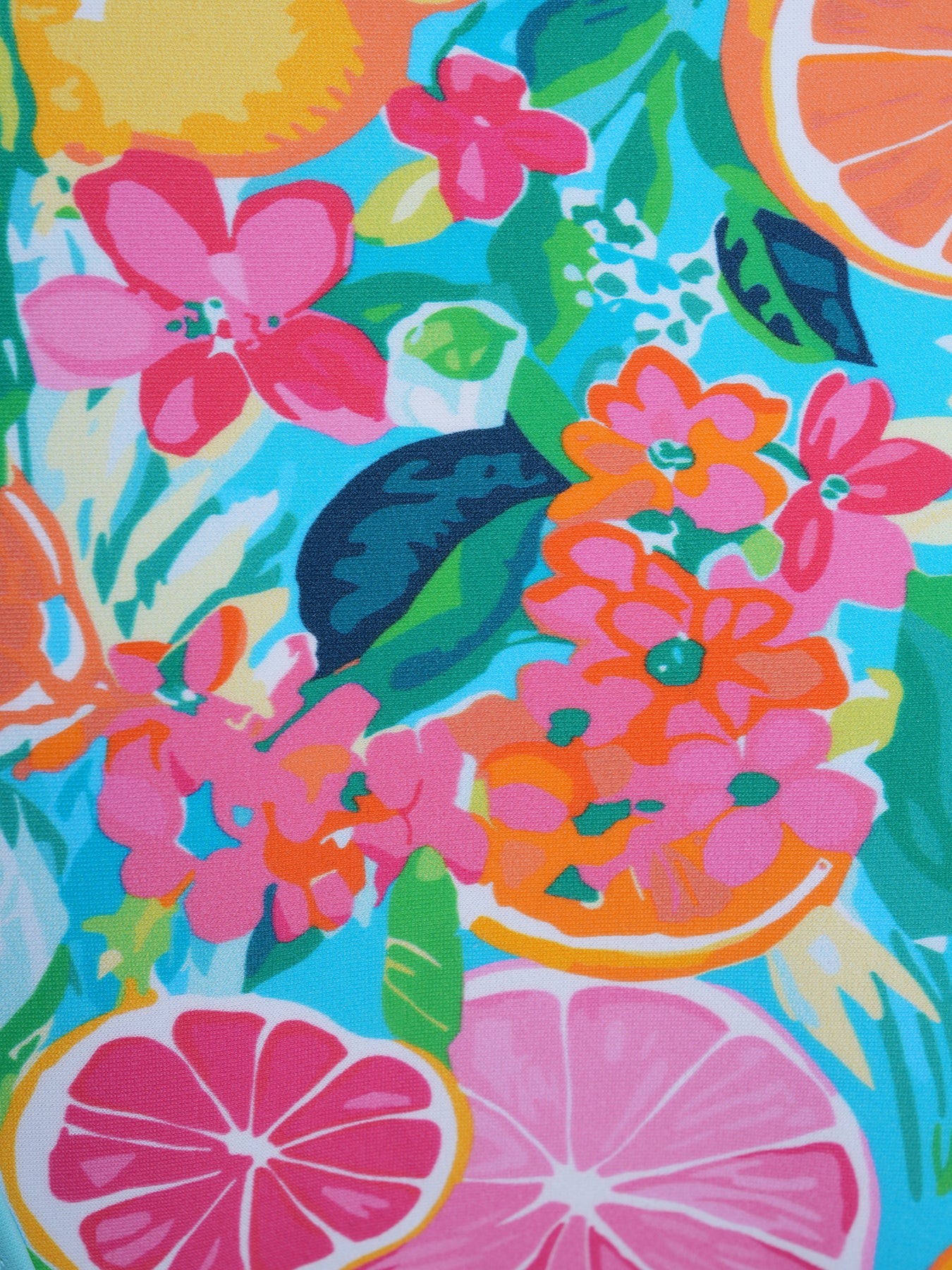 Women's Knitted Nylon Printed Bikini Bottom Bikinis - HAPNIXSTORE