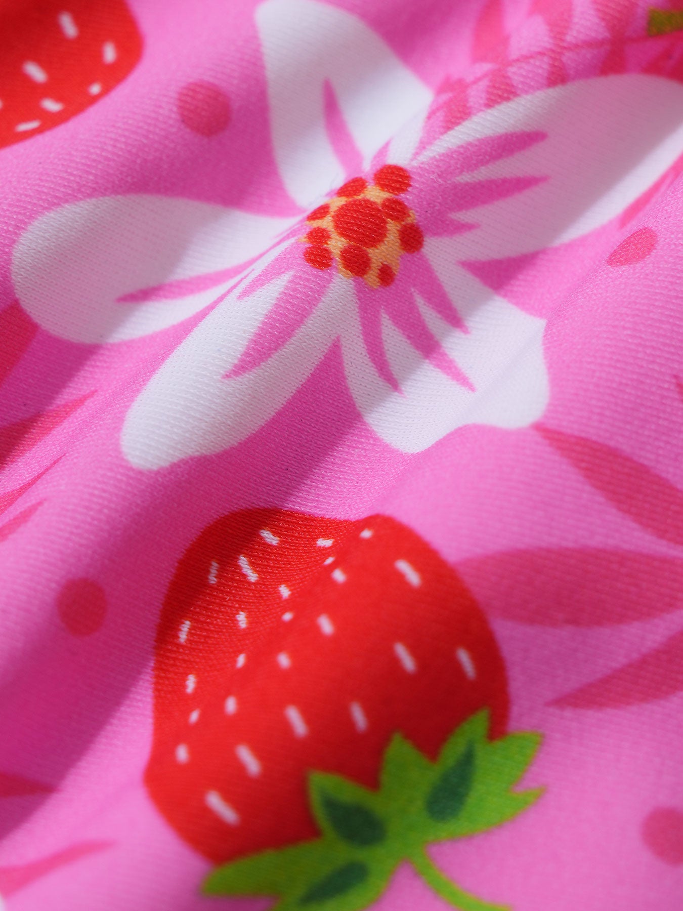 Women's Knitted Nylon Printed Bikini Bottom Bikinis - HAPNIXSTORE