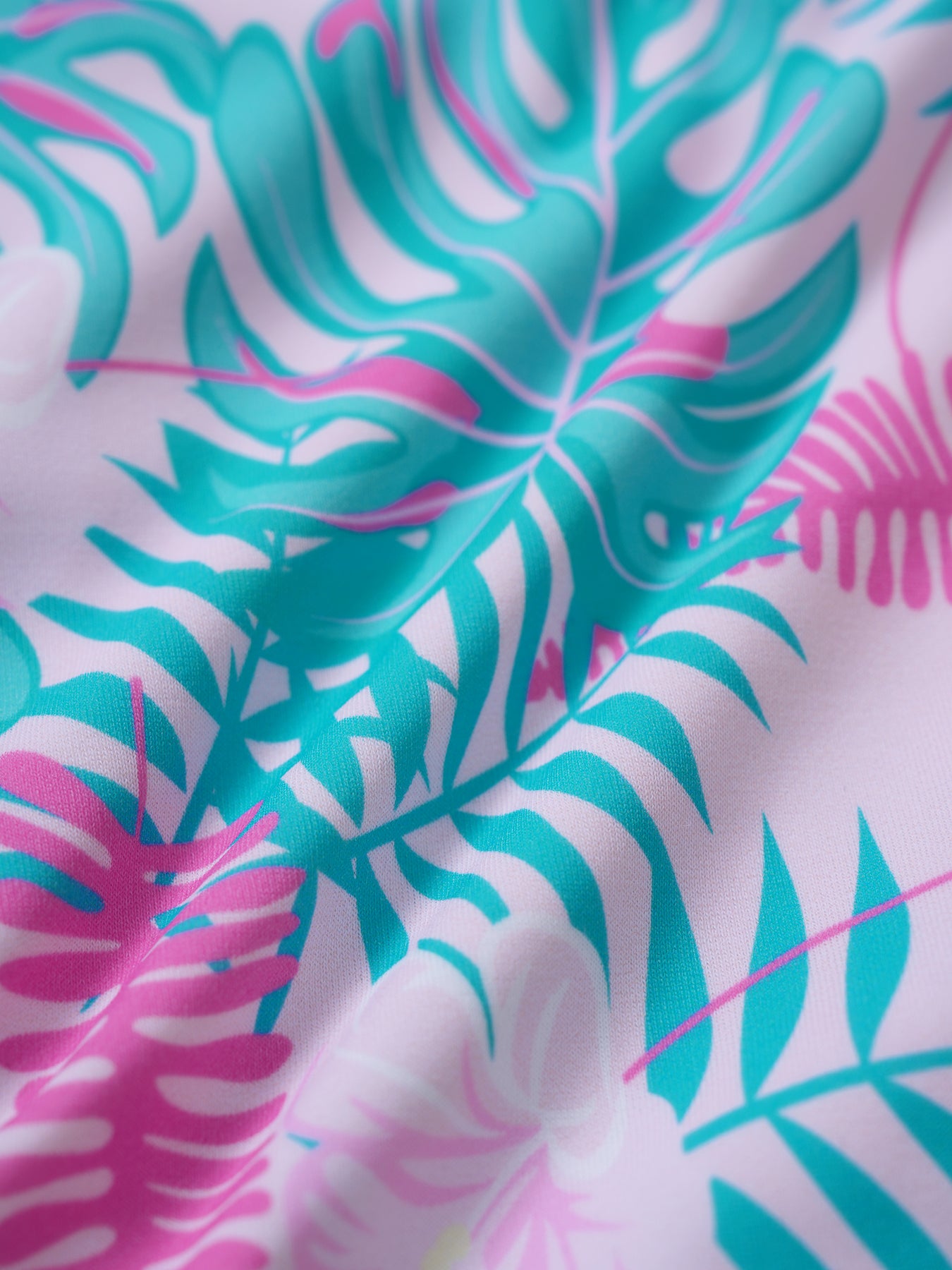 Women's Knitted Nylon Printed Bikini Top Bikinis - HAPNIXSTORE