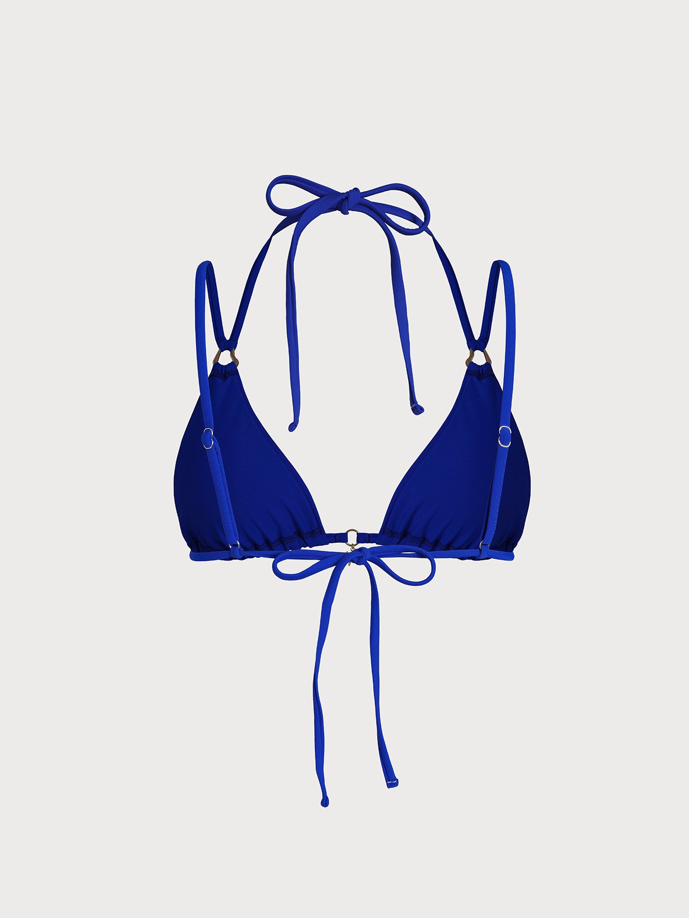 Women's Knitted Nylon Solid Color Bikini Top Bikinis - HAPNIXSTORE