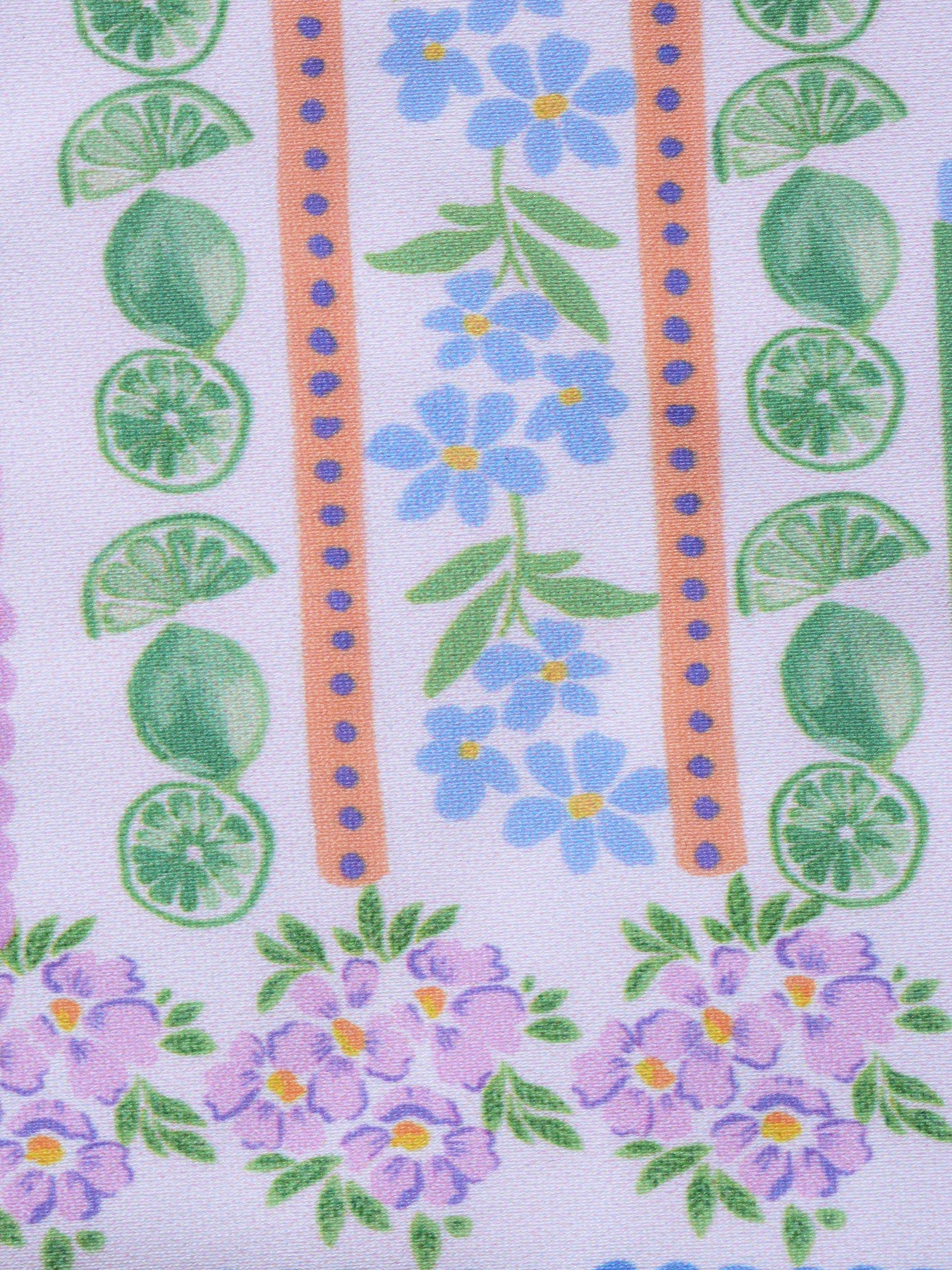 Women's Knitted Polyester Printed Bikini Bottom Bikinis - HAPNIXSTORE