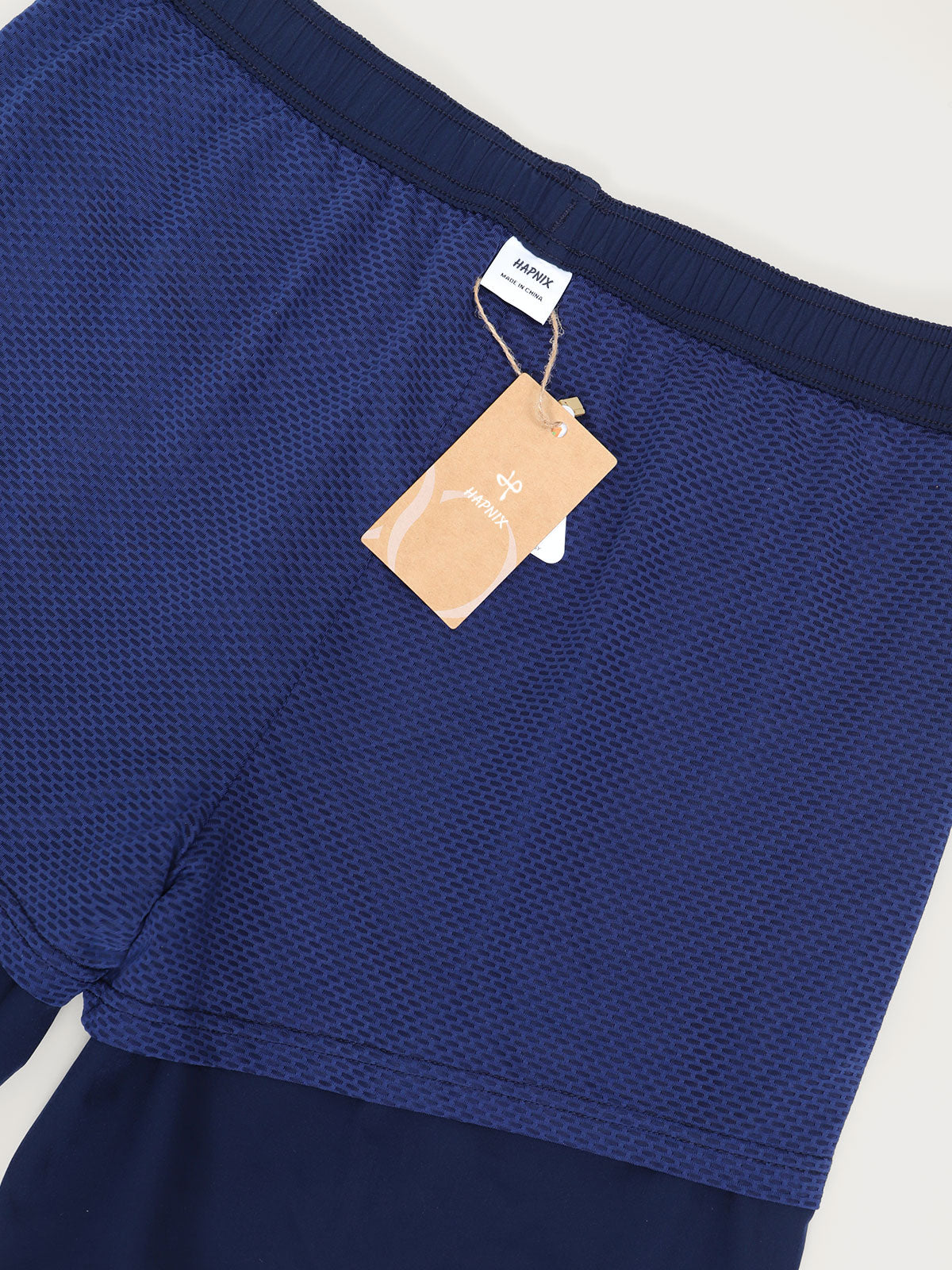 Hapnix Marineblaue Badehose für Herren