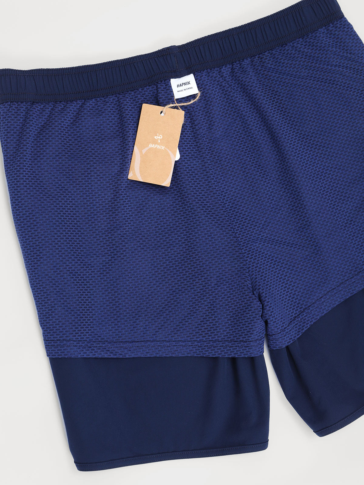 Hapnix Marineblaue Badehose für Herren
