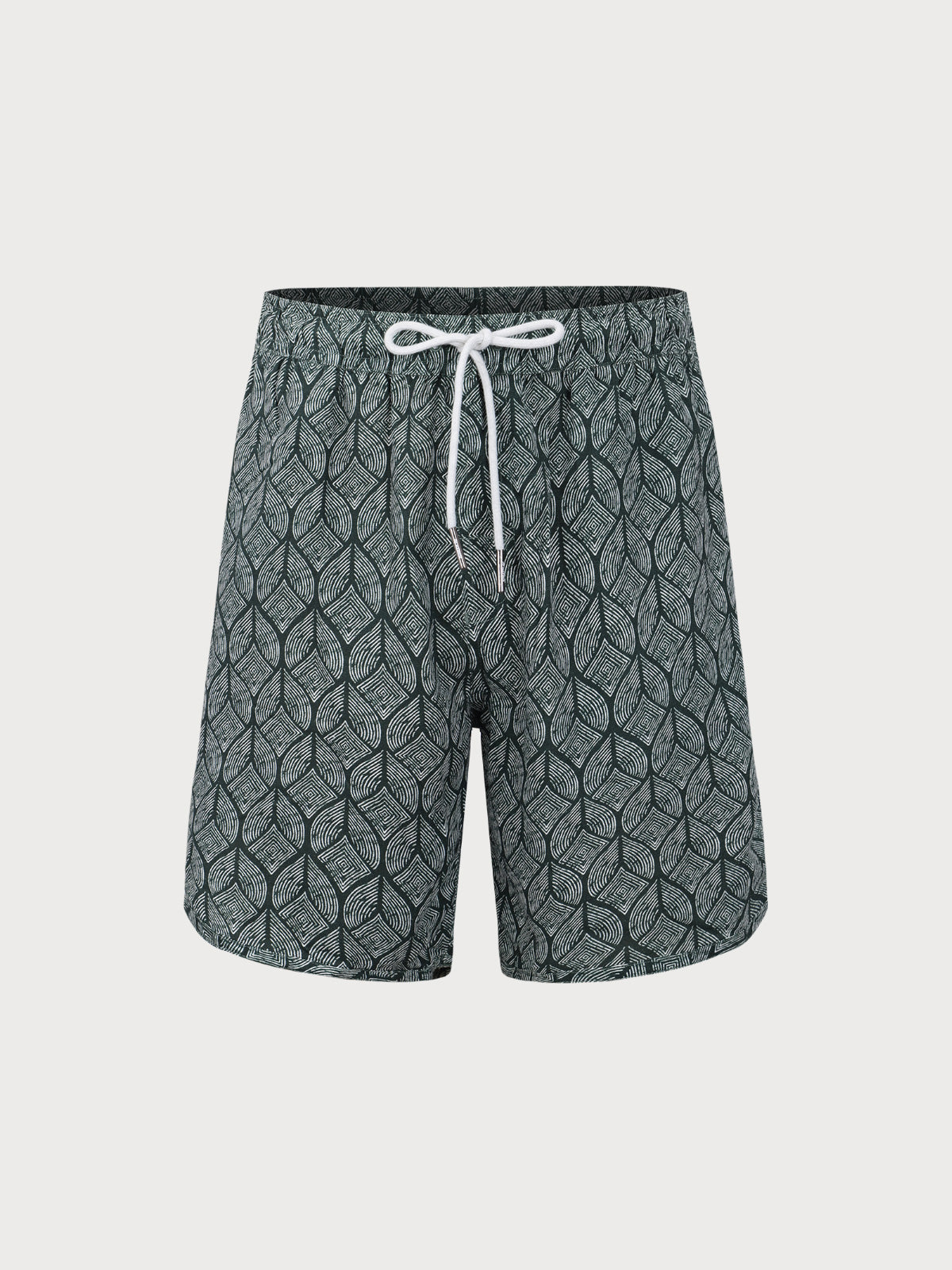 Men'S Woven Cotton And Linen Swim Shorts Men's Beach Shorts - HAPNIXSTORE