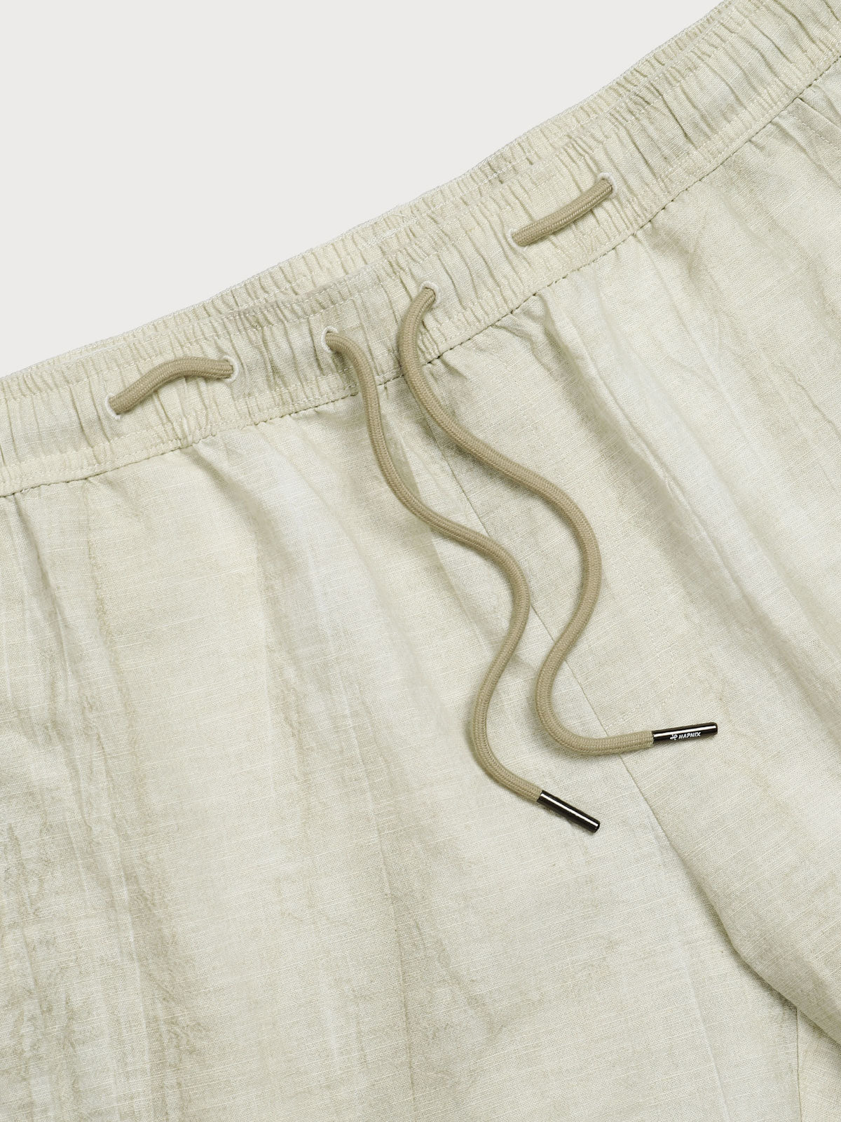 Men'S Woven Linen Swim Shorts Men's Shorts - HAPNIXSTORE