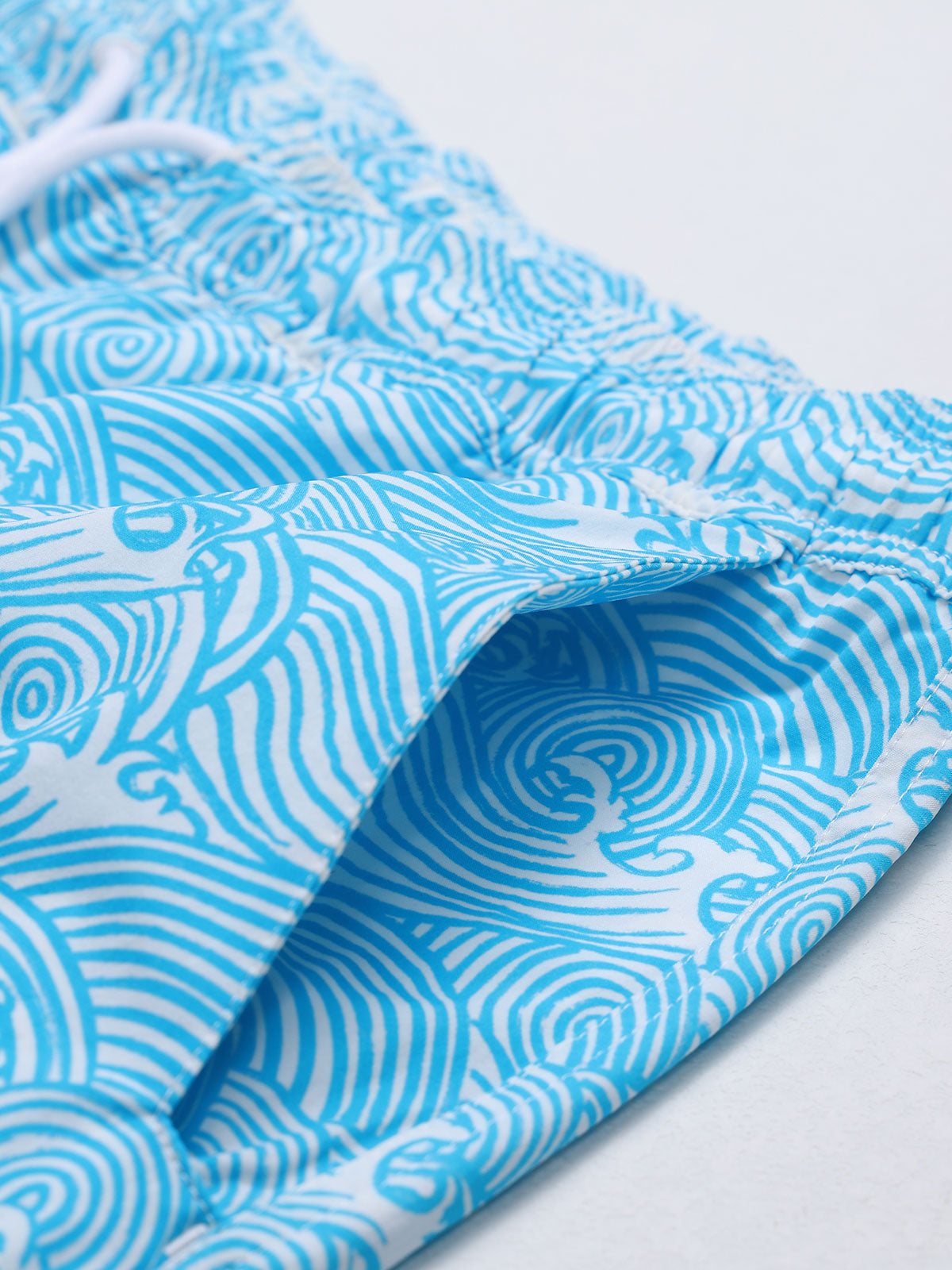 Men'S Woven Nail Spandex Swim Shorts Men's Beach Shorts - HAPNIXSTORE