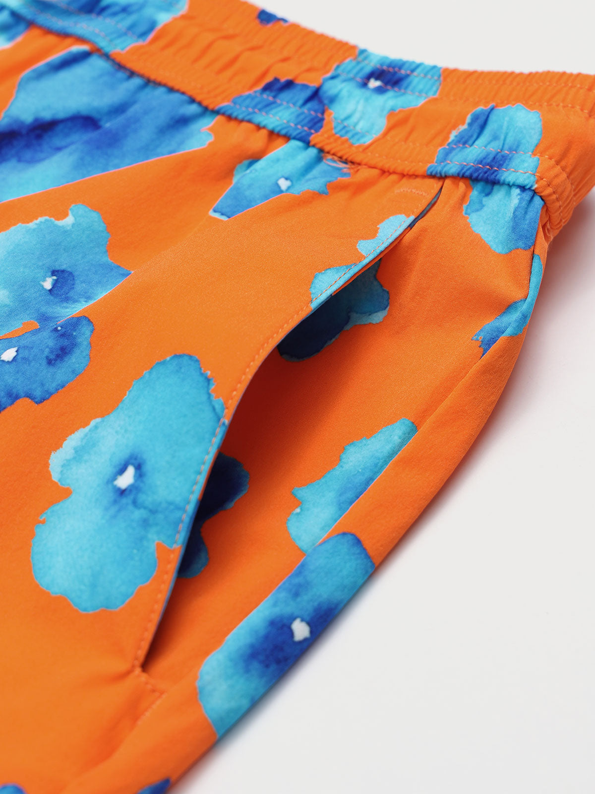 Men'S Woven Nail Spandex Swim Shorts Men's Beach Shorts - HAPNIXSTORE