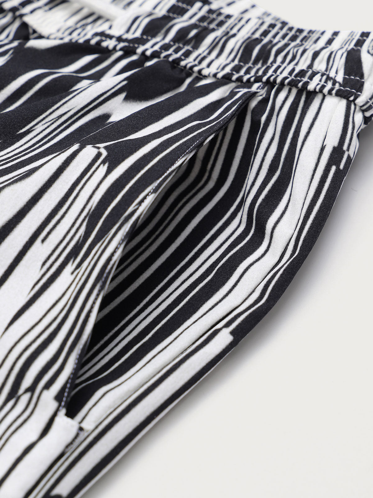 Men'S Woven Nail Spandex Swim Shorts Men's Beach Shorts - HAPNIXSTORE