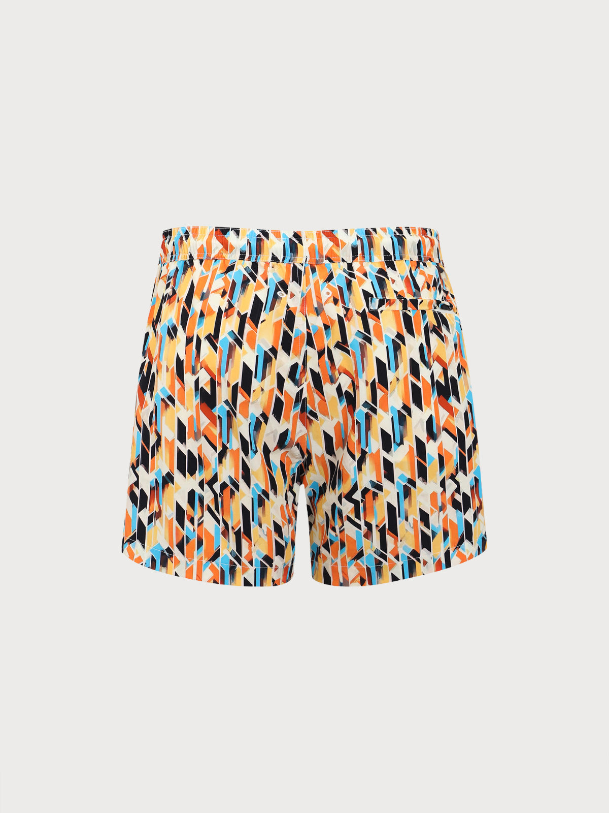 Men'S Woven Nail Spandex Swim Shorts Men's Beach Shorts - HAPNIXSTORE