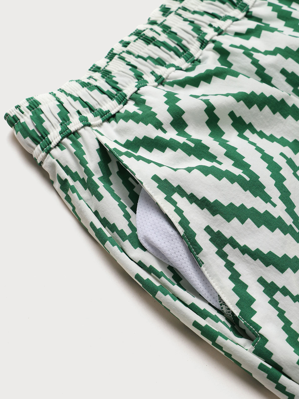 Men'S Woven Nylon-Blend Swim Shorts Men's Beach Shorts - HAPNIXSTORE