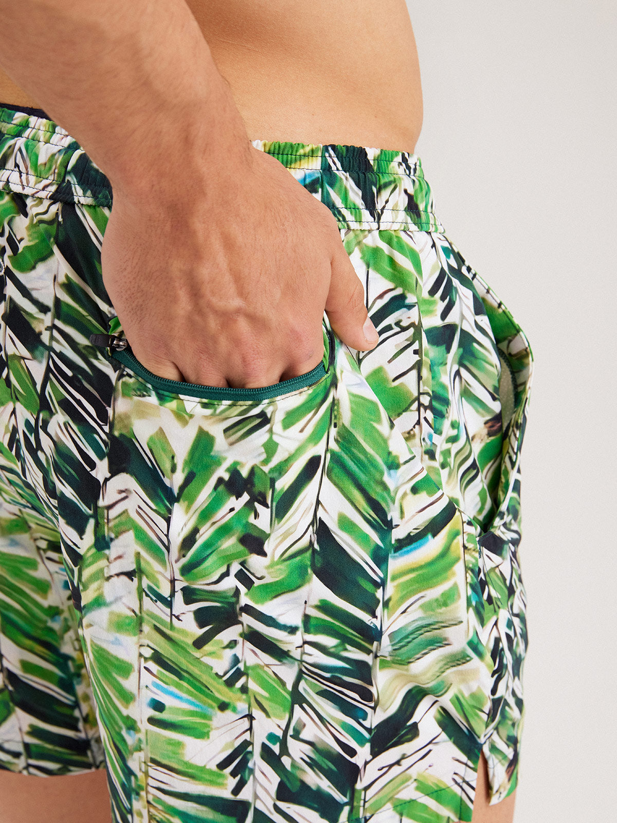 Men'S Woven Nylon Swim Shorts Men's Shorts - HAPNIXSTORE