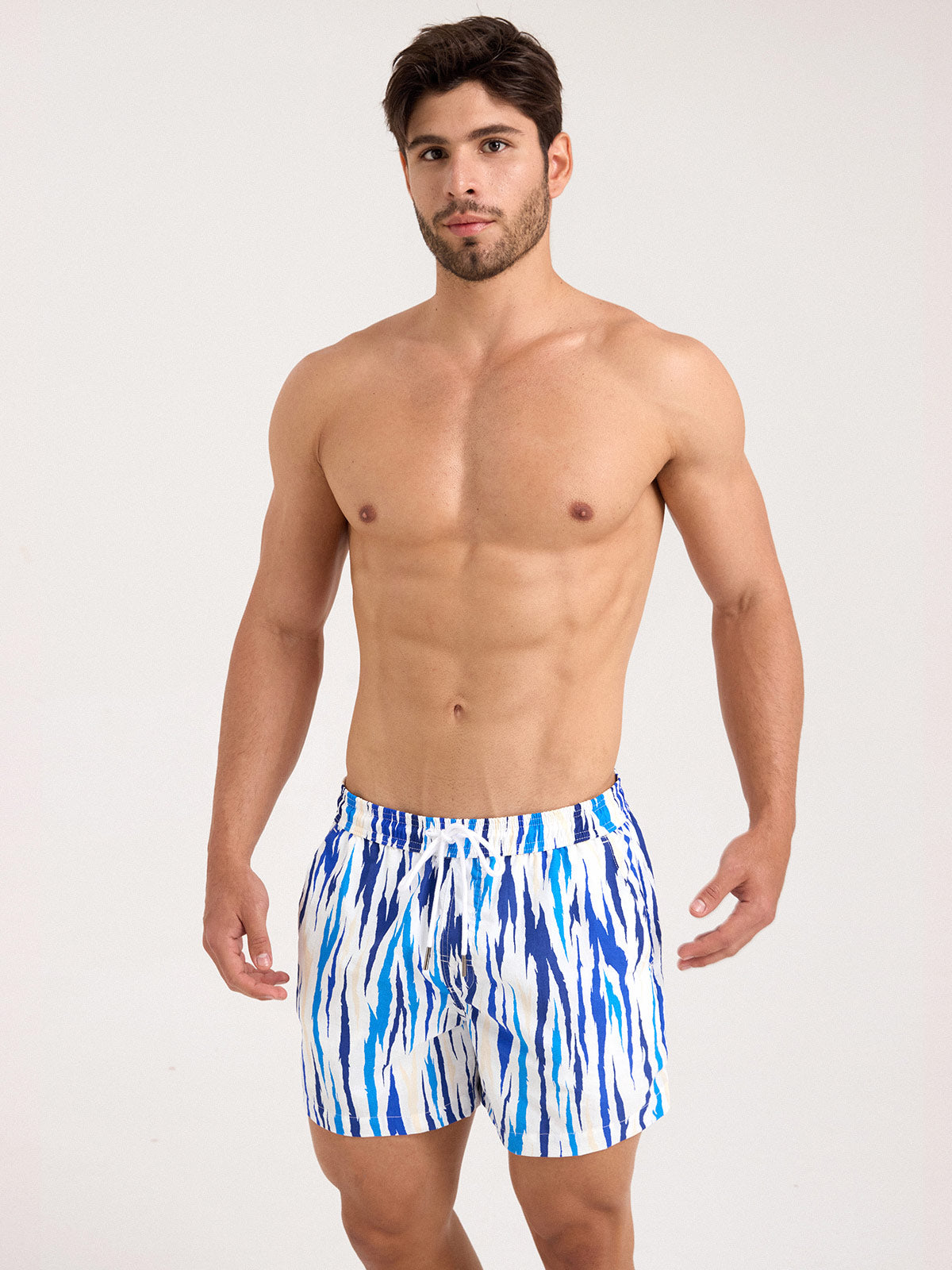 Men'S Woven Nylon Swim Shorts Men's Shorts - HAPNIXSTORE