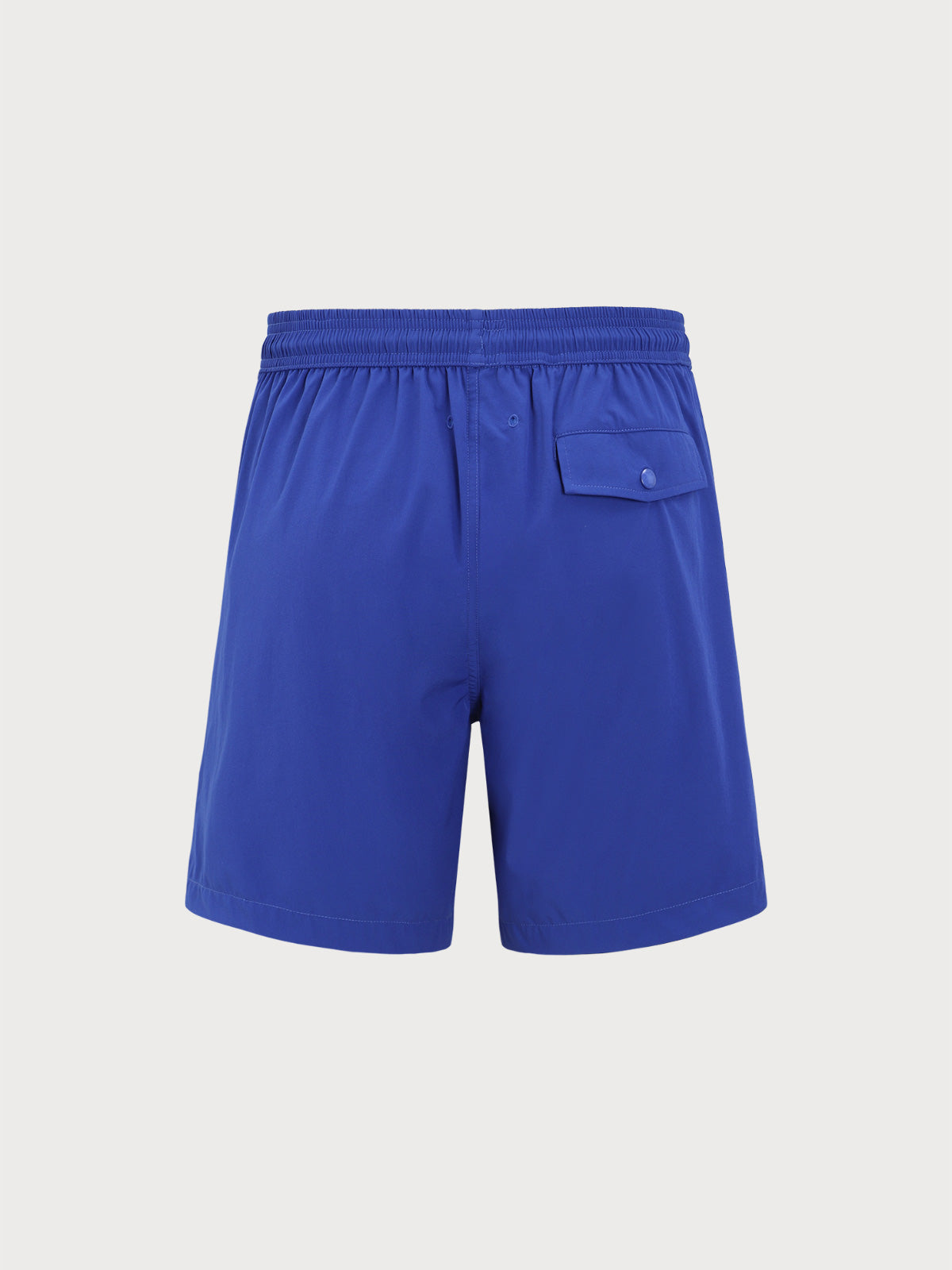 Men'S Woven Polyurethane Blend Swim Shorts Men's Beach Shorts - HAPNIXSTORE