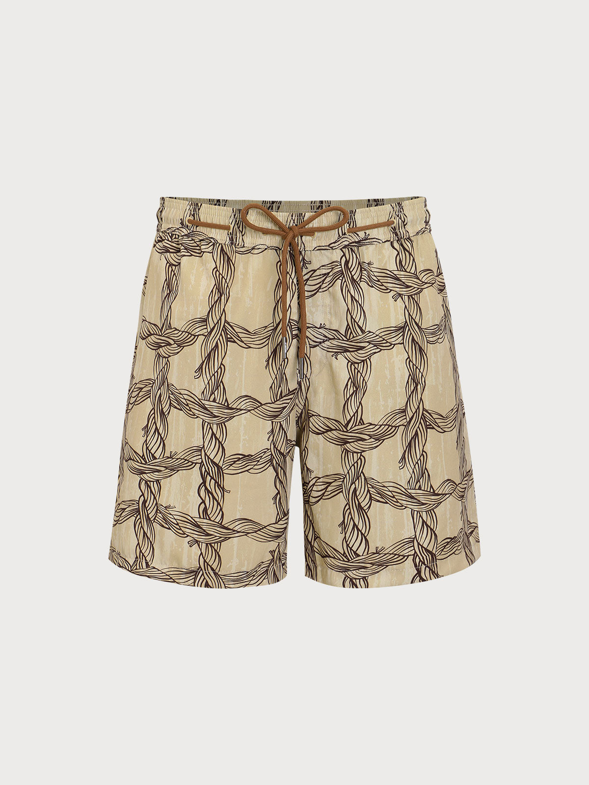 Men's Woven Blend Swim Shorts Men's Shorts - HAPNIXSTORE