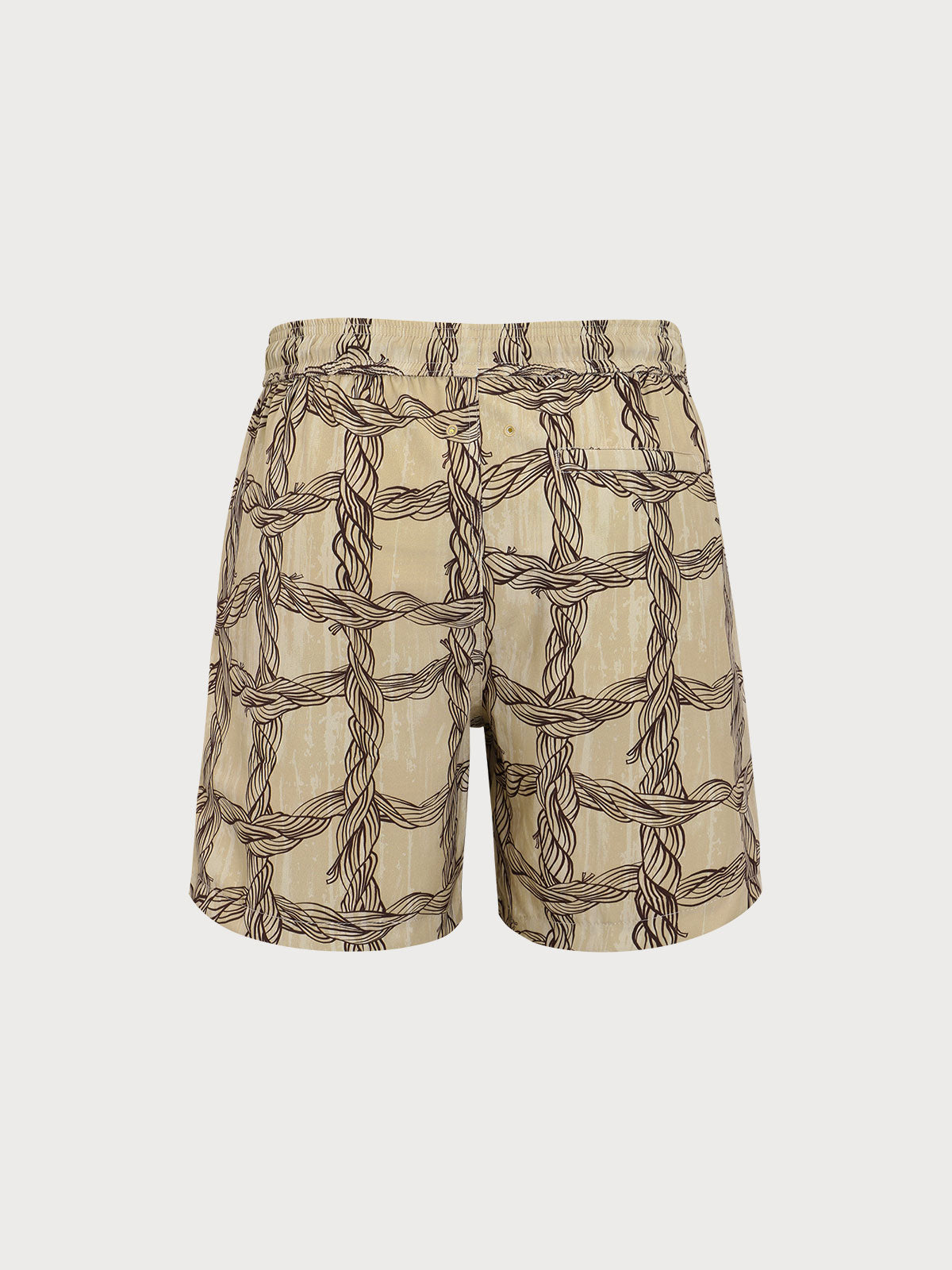 Men's Woven Blend Swim Shorts Men's Shorts - HAPNIXSTORE