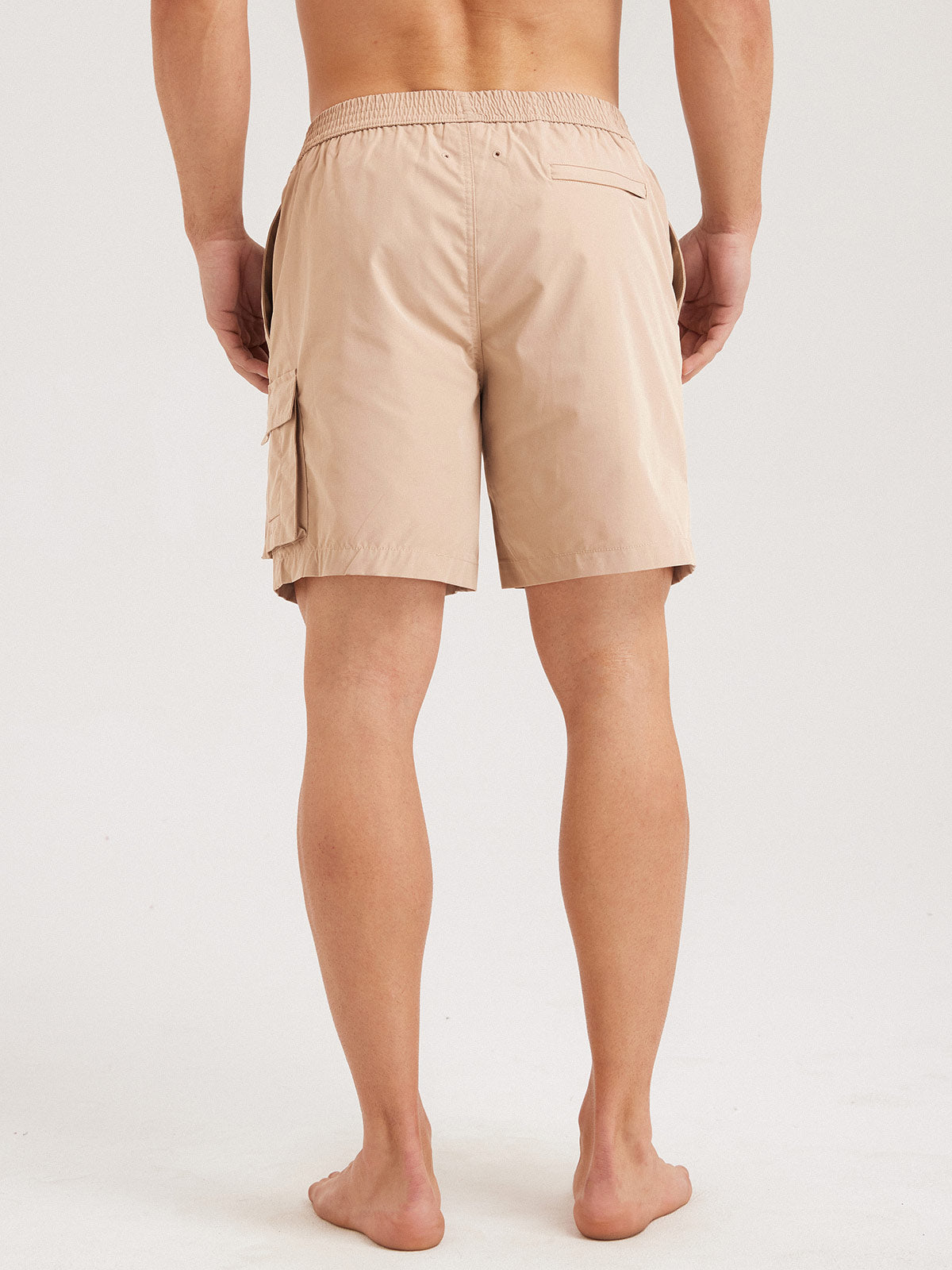 Men's Woven Polyester Swim Shorts Men's Shorts - HAPNIXSTORE