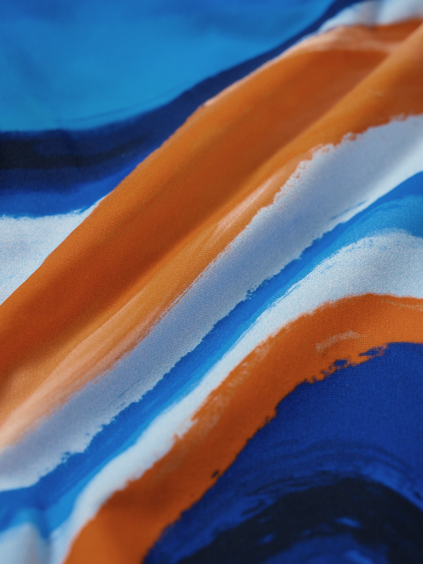 Women's Knitted Nylon Printed Bikini Bottom Bikinis - HAPNIXSTORE