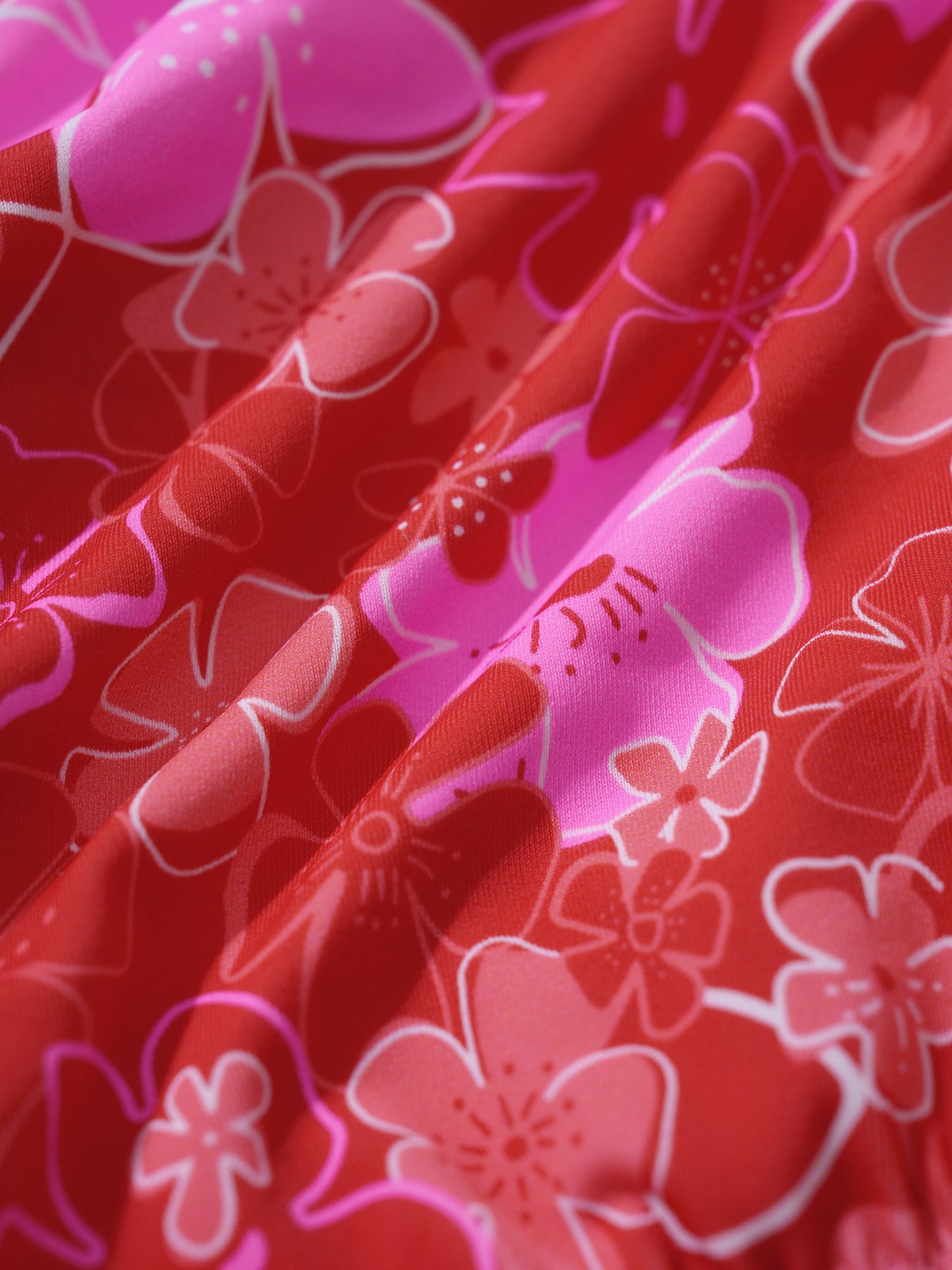 Women's Knitted Nylon Printed Bikini Bottom Bikinis - HAPNIXSTORE