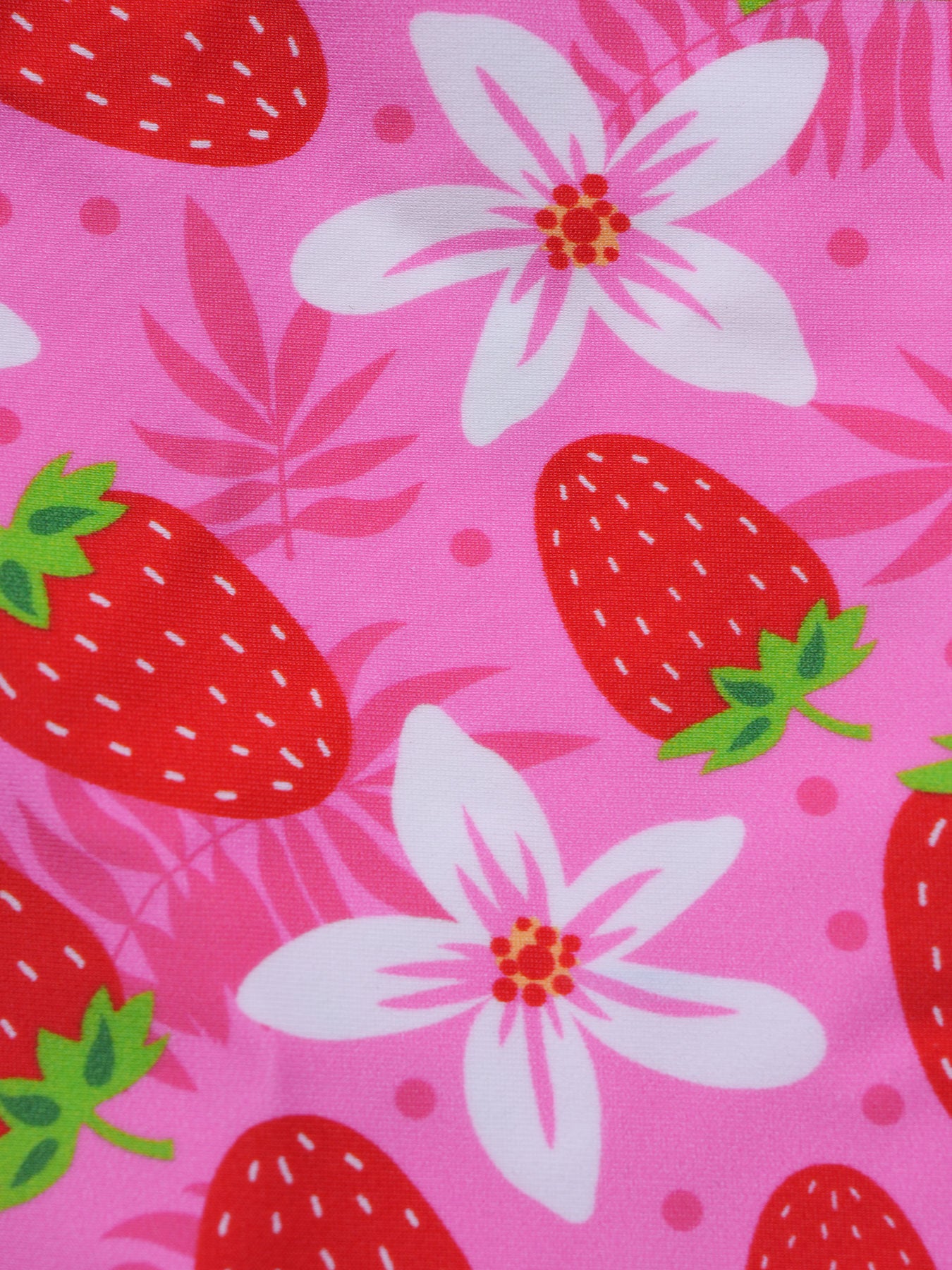 Women's Knitted Nylon Printed Bikini Bottom Bikinis - HAPNIXSTORE