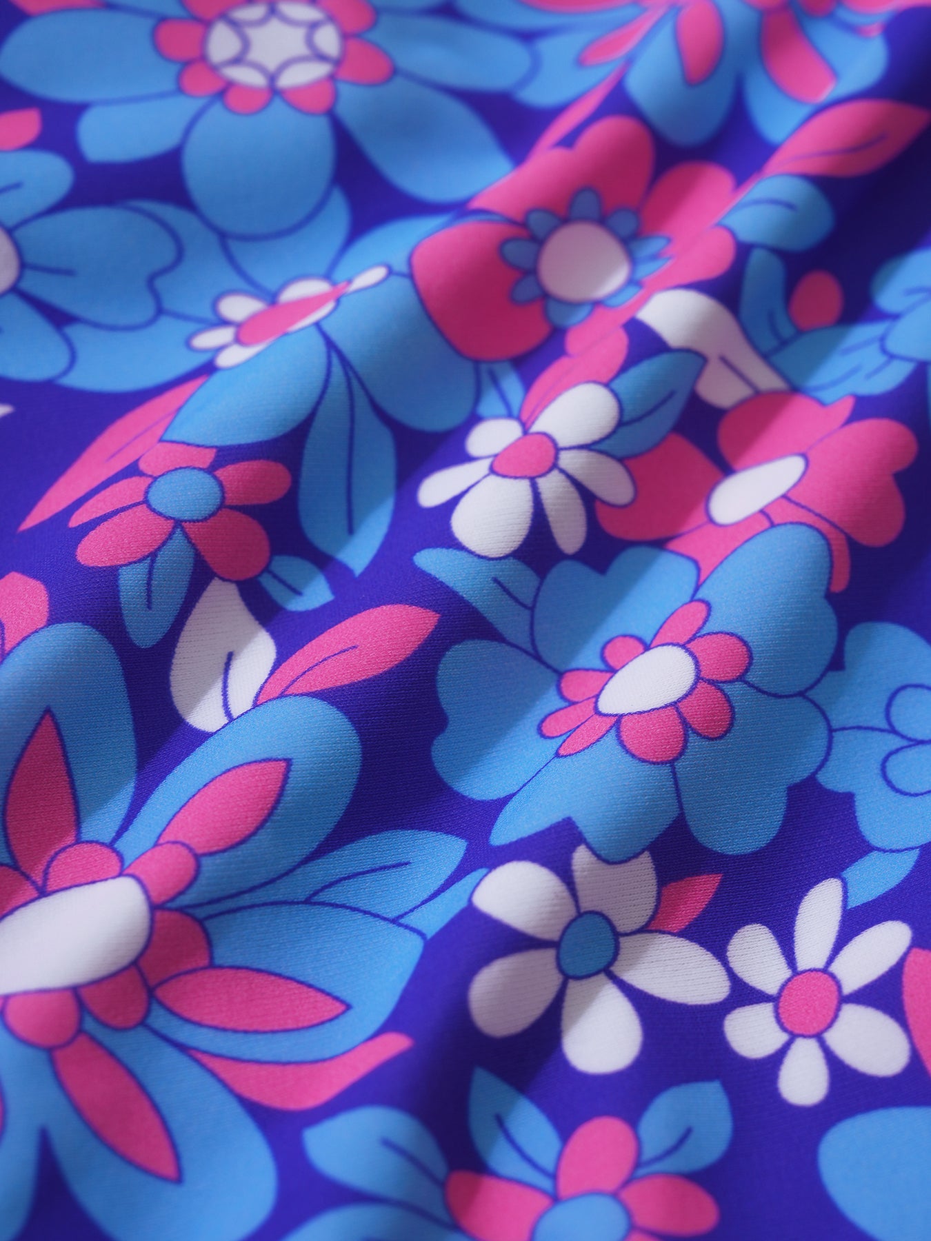 Women's Knitted Nylon Printed Bikini Bottom Bikinis - HAPNIXSTORE