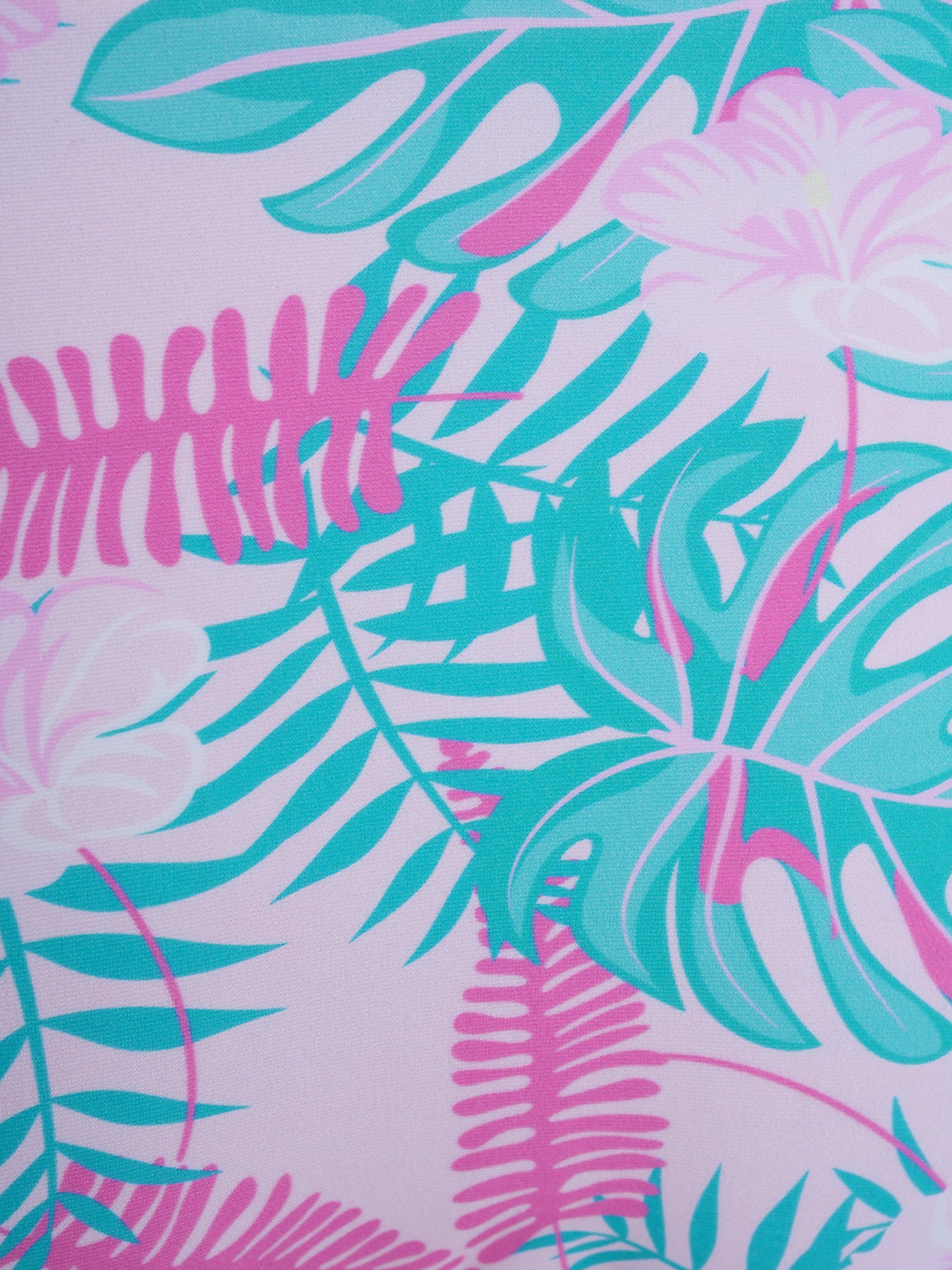 Women's Knitted Nylon Printed Bikini Bottom Bikinis - HAPNIXSTORE