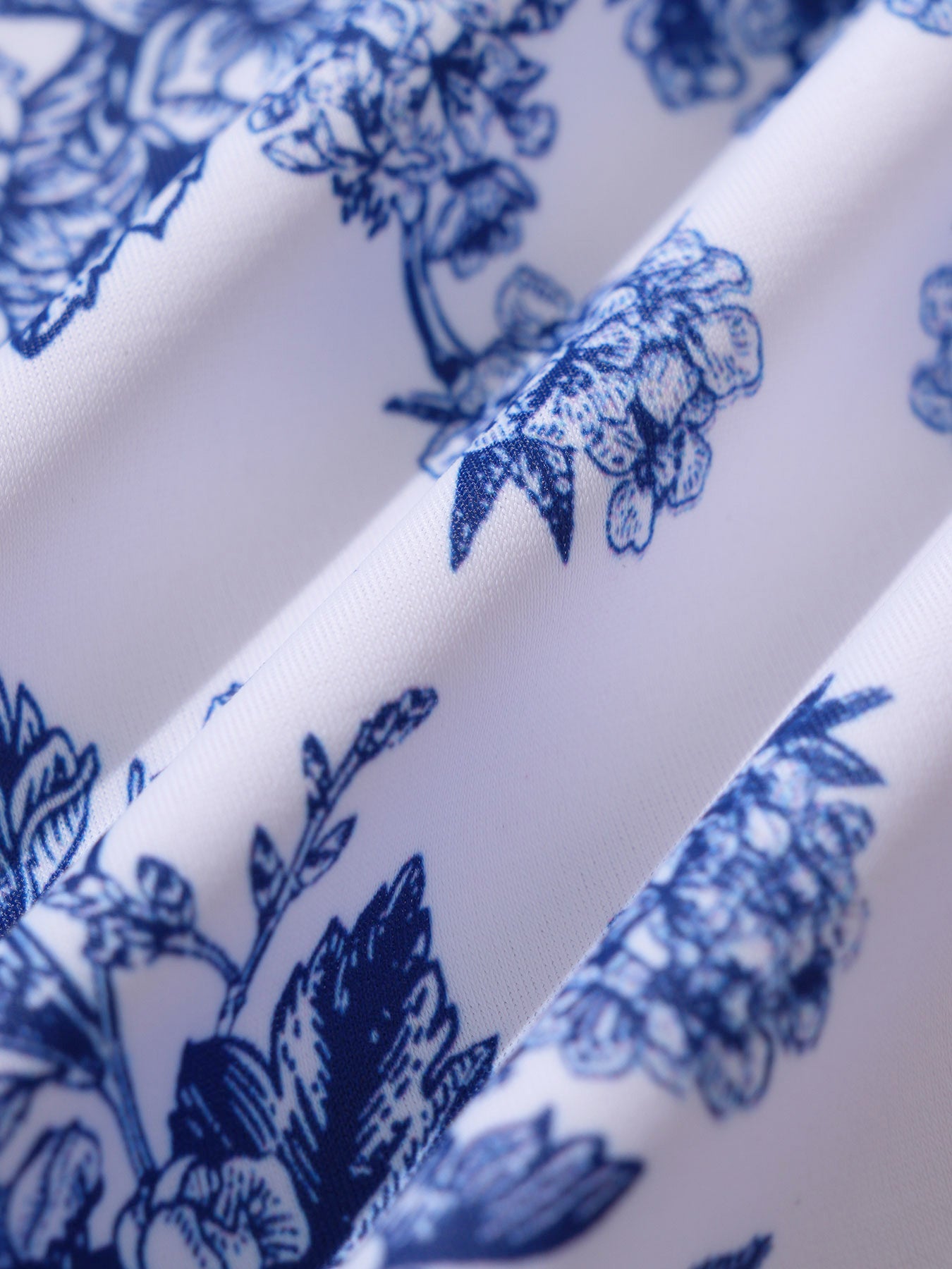 Women's Knitted Polyester Printed Bikini Bottom Bikinis - HAPNIXSTORE