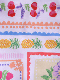 Women's Knitted Polyester Printed Bikini Top Bikinis - HAPNIXSTORE